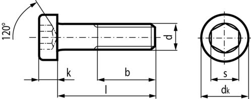 DIN 7984 схема